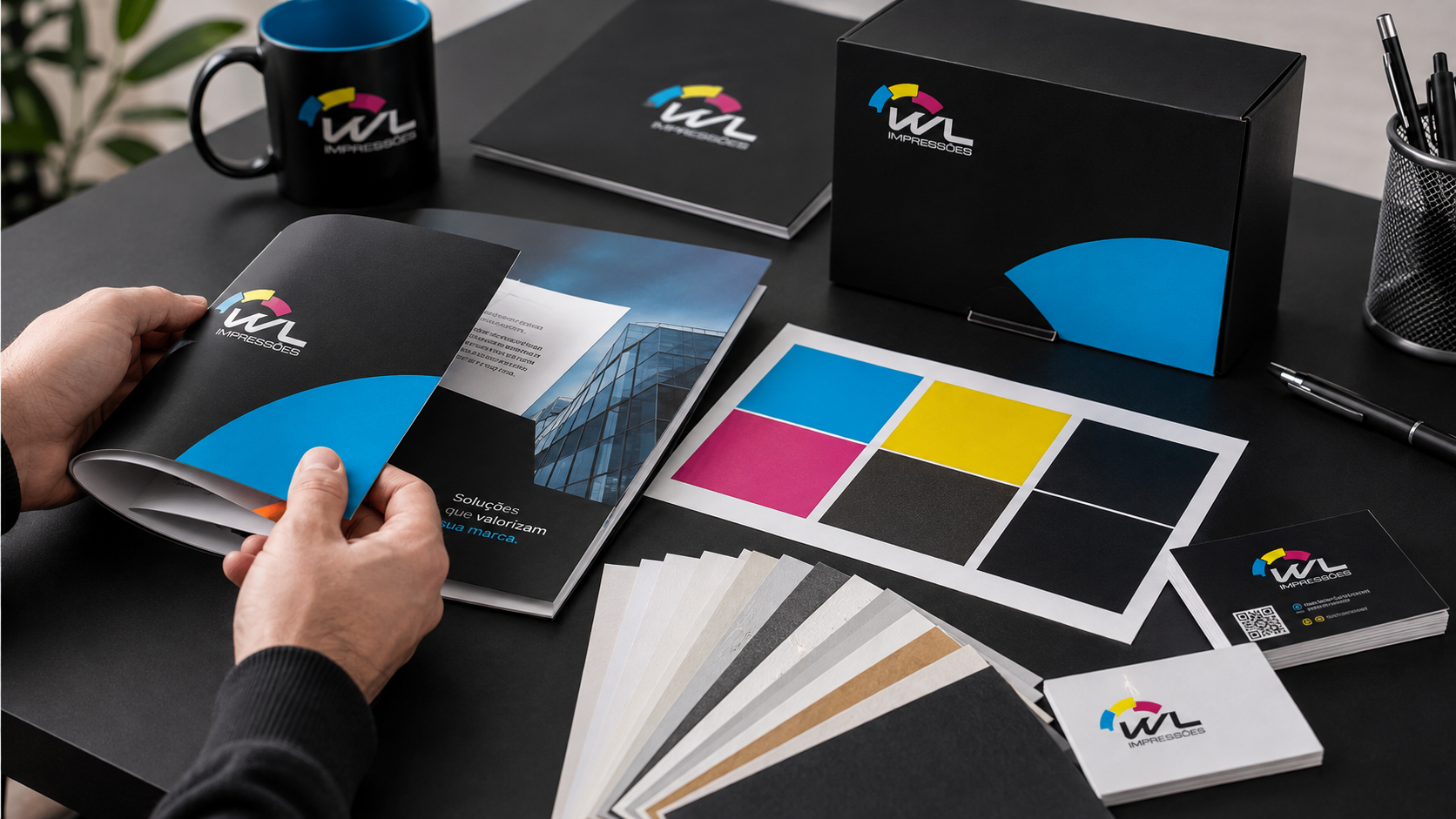 Impressos personalizados: como escolher materiais que valorizam sua marca