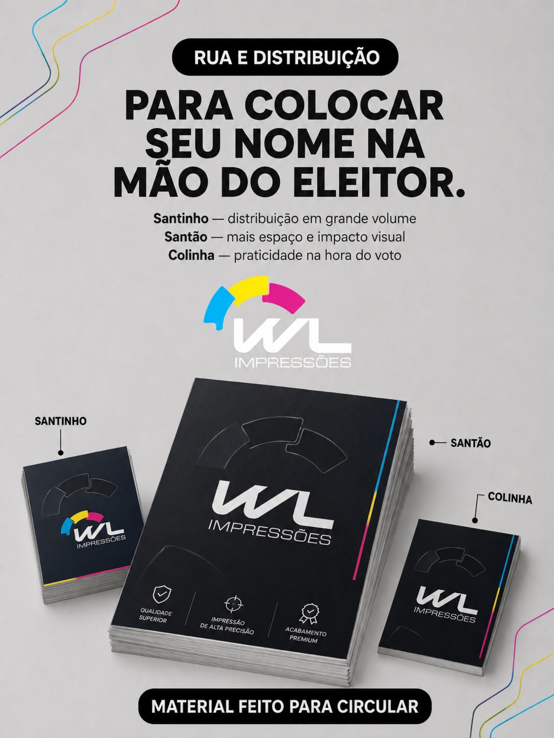 Kit Eleitoral 2026: quais materiais gráficos usar em uma campanha?