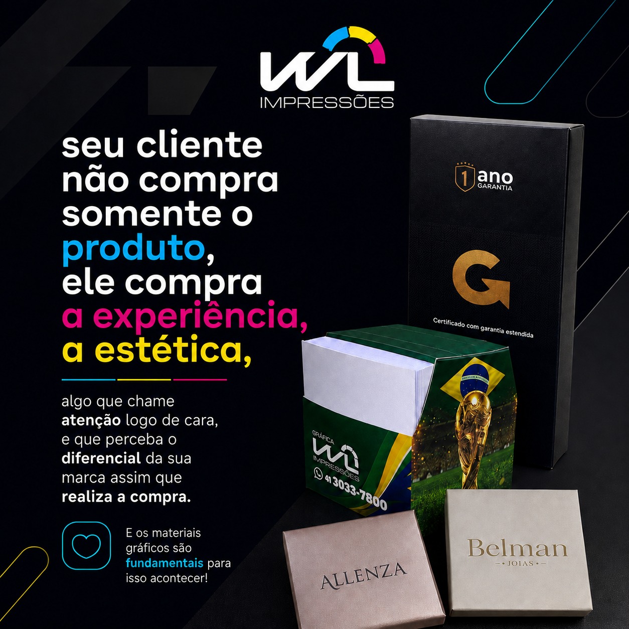 Embalagens personalizadas: transforme seu produto em uma experiência de marca
