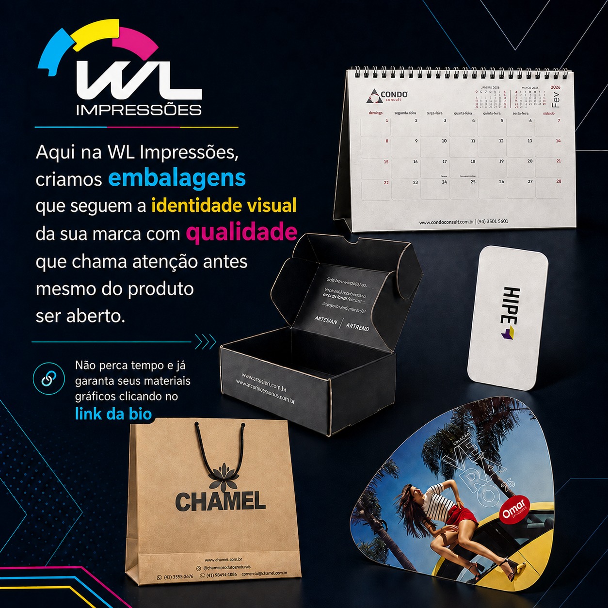 Embalagens personalizadas: transforme seu produto em uma experiência de marca