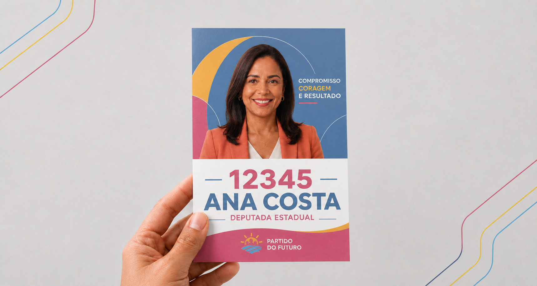 Materiais gráficos para campanha eleitoral 2026: presença que ganha as ruas