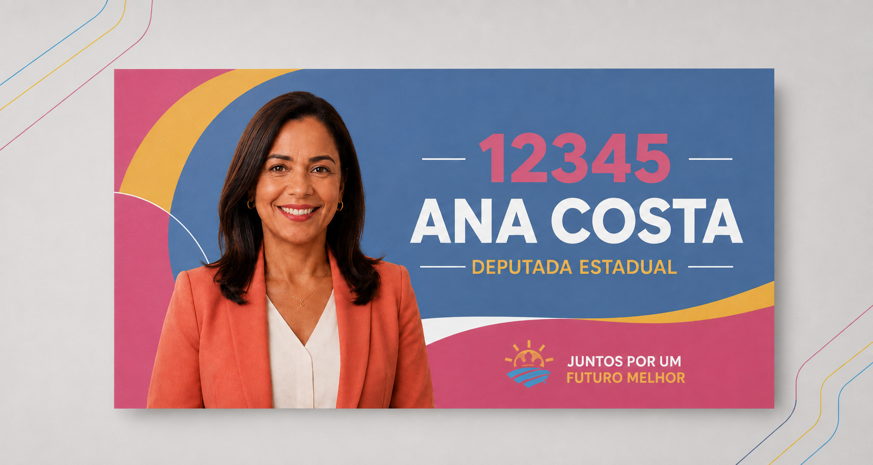 Materiais gráficos para campanha eleitoral 2026: presença que ganha as ruas