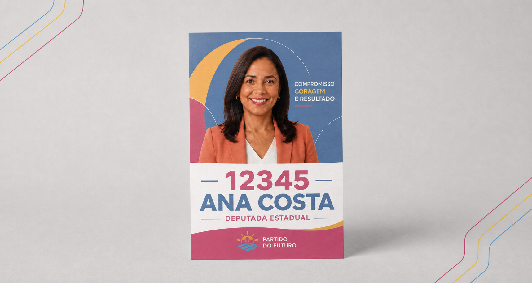 Materiais gráficos para campanha eleitoral 2026: presença que ganha as ruas