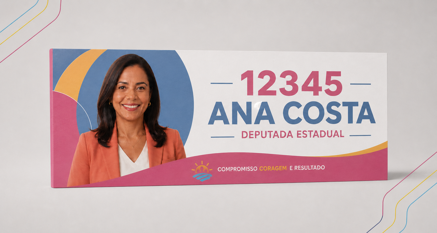 Materiais gráficos para campanha eleitoral 2026: presença que ganha as ruas