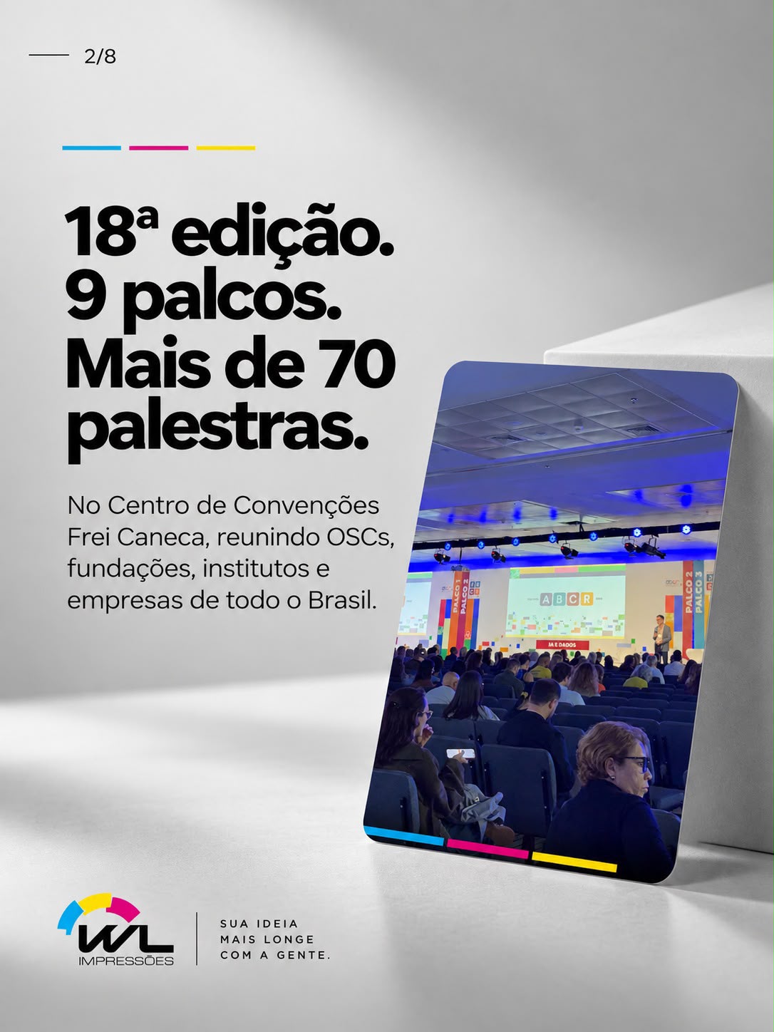 WL Impressões no Festival ABCR 2026: aprendizados, conexões e presença de marca